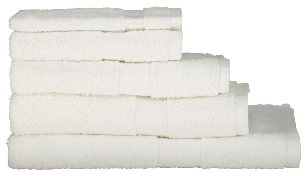 handdoeken - zware kwaliteit wit wit - 1000015178 - HEMA