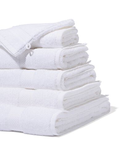 handdoek - 70 x 140 cm - zware kwaliteit - wit wit handdoek 70 x 140 - 5214600 - HEMA