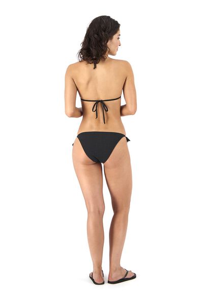 dames padded triangle bikinitop zwart - 1000017937 - HEMA