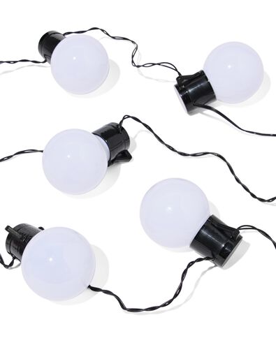 lichtsnoer solar 7m met 20 lampjes wit voor buiten - 41840300 - HEMA