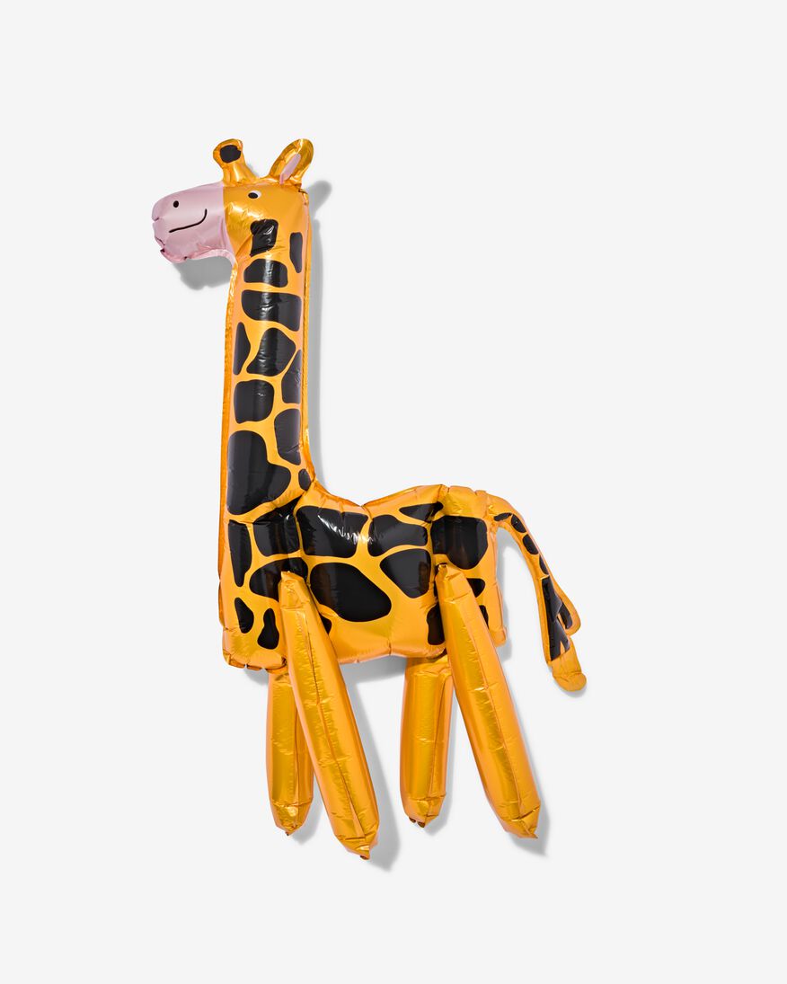 folieballon giraffe 75 cm - 14230292 - HEMA