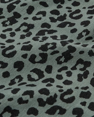 dameshipster luipaard donkergroen XL - 19698754 - HEMA