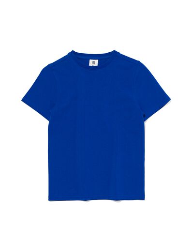 kinder t-shirt blauw 86/92 - 30779025 - HEMA