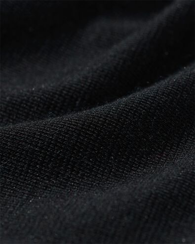 dames thermo shirt met col zwart S - 19640252 - HEMA