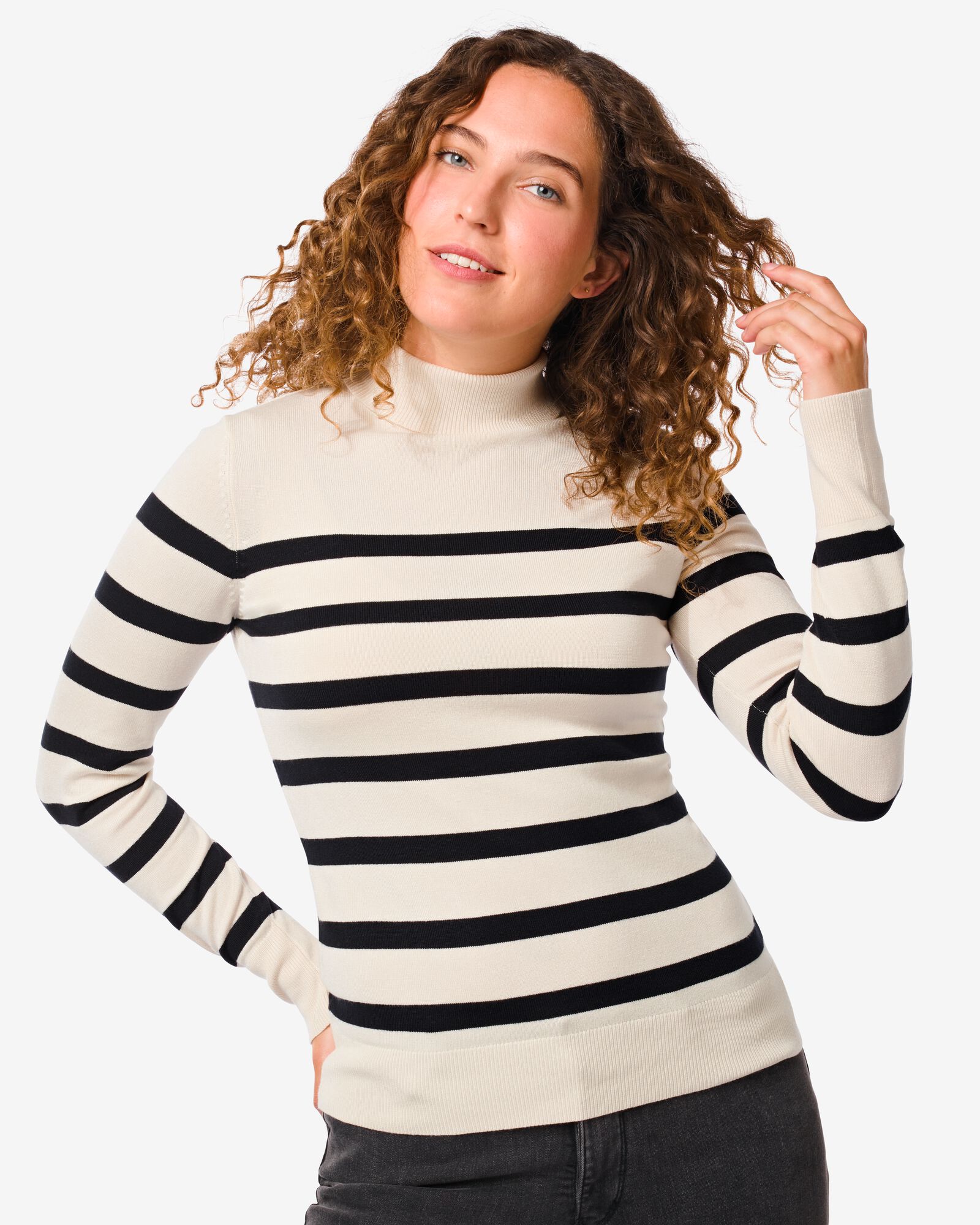 dames coltrui Lois wit/zwart wit/zwart - 36375055WHITEBLACK - HEMA