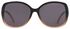 dames zonnebril zwart/roze - 12500172 - HEMA