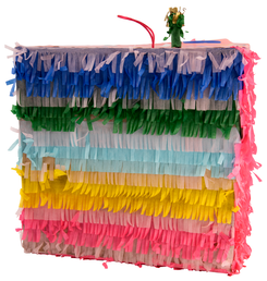 piñata taart 29cm - 14200718 - HEMA
