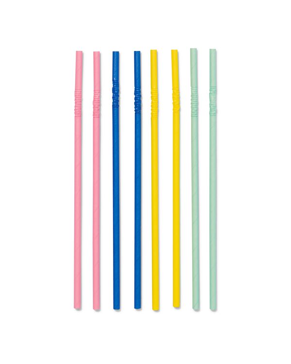 papieren rietjes - 100 stuks - 14200661 - HEMA