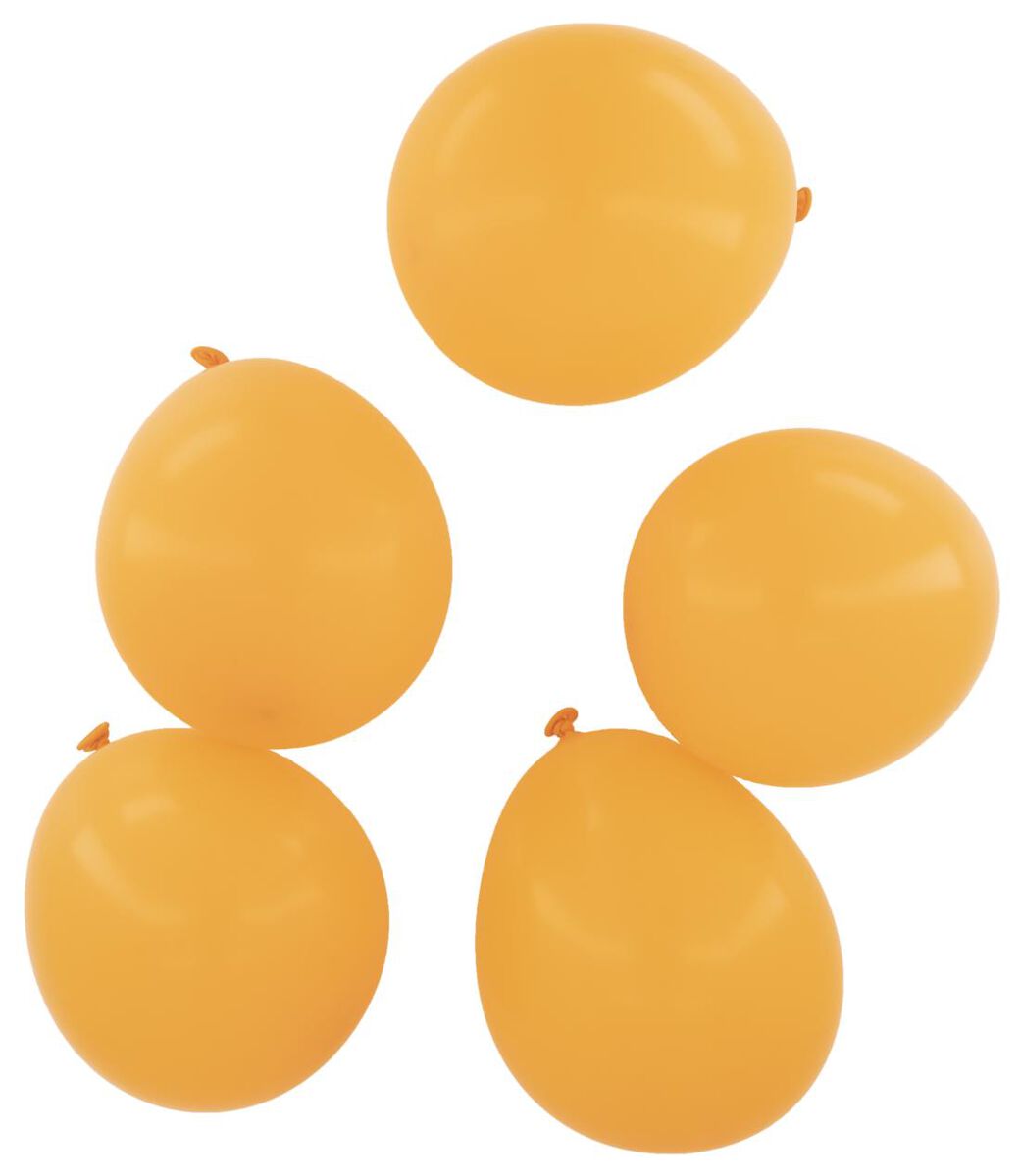 ballonnen 20cm oranje - 20 stuks - 25200004 - HEMA