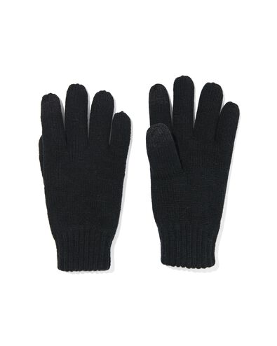 herenhandschoenen zwart zwart - 1000011679 - HEMA