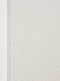 plissé dubbel lichtdoorlatend / witte achterzijde 32 mm ecru ecru - 1000016493 - HEMA