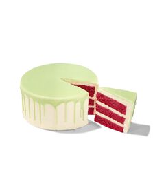 dripcake groen red velvet 16 p. - 6330047 - HEMA