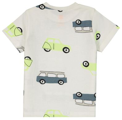 baby t-shirt bussen gebroken wit - 1000024079 - HEMA
