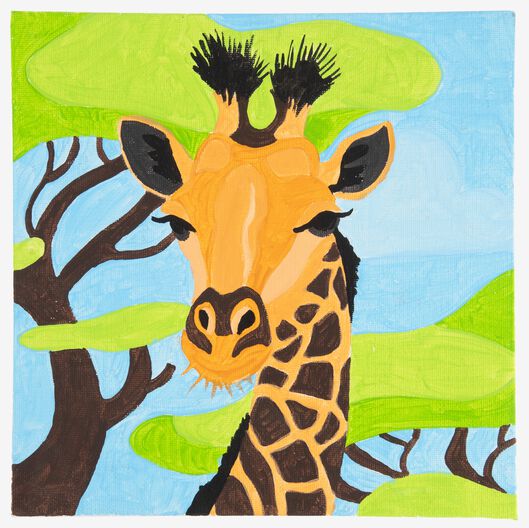 Ouwehands Dierenpark schilderen op nummer giraf - 15920510 - HEMA