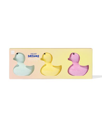 badbruisbal eendjes - 3 stuks - 60640074 - HEMA badbruisbal eendjes - 3 stuks - 60640074 - HEMA