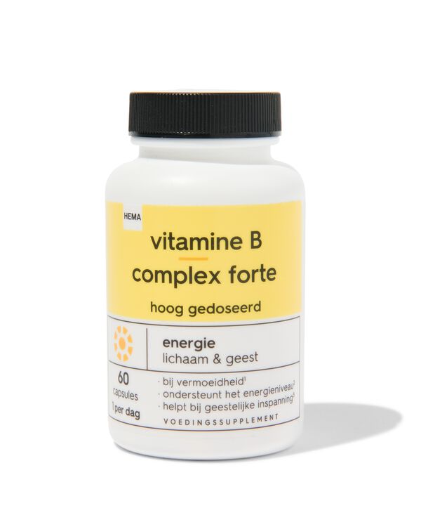vitamine B complex forte - 60 stuks - 11402127 - HEMA
