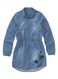 kinderjurk denim denim - 1000008402 - HEMA