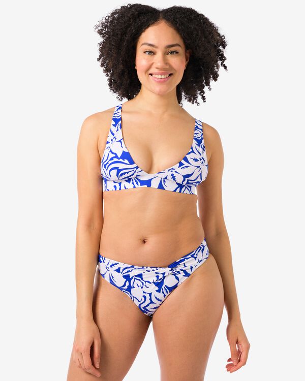 dames bikinibroekje blauw blauw - 22351770BLUE - HEMA