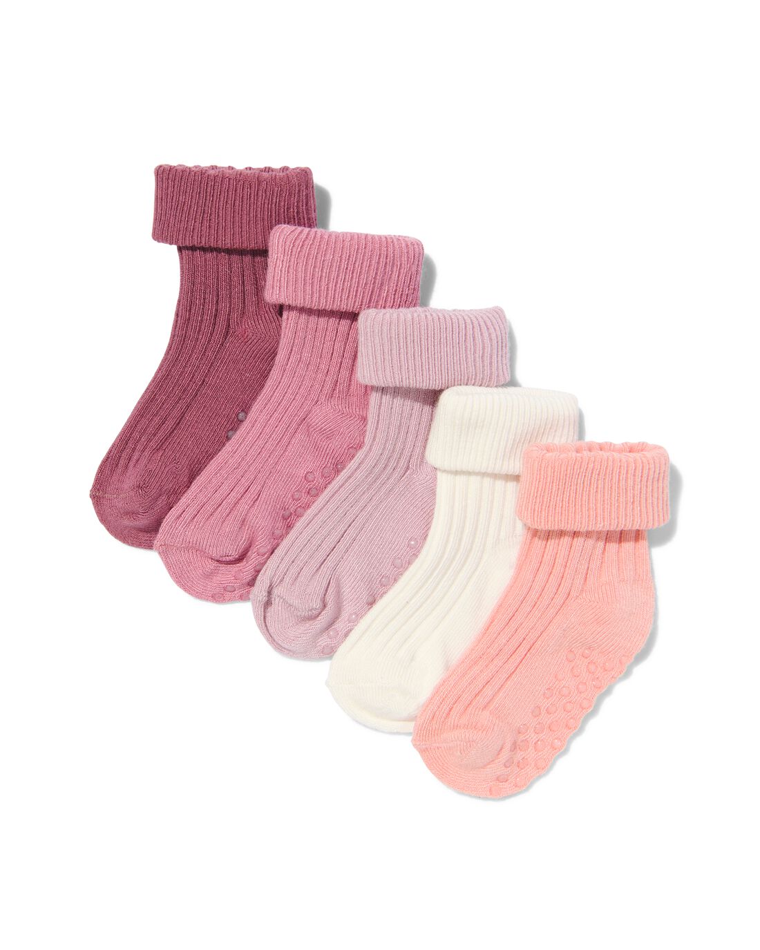 HEMA Baby Sokken Met Bamboe 5 Paar Roze (roze)