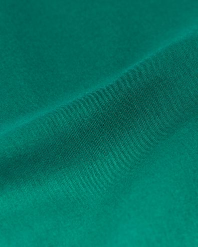 dekbedovertrek 140x200/220cm zacht katoen middengroen - 5750182 - HEMA