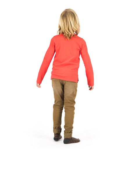 Reusachtig voetstuk tekort kinder t-shirt rood - HEMA