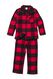 kinder pyjama flanel War Child rood rood - 1000029430 - HEMA