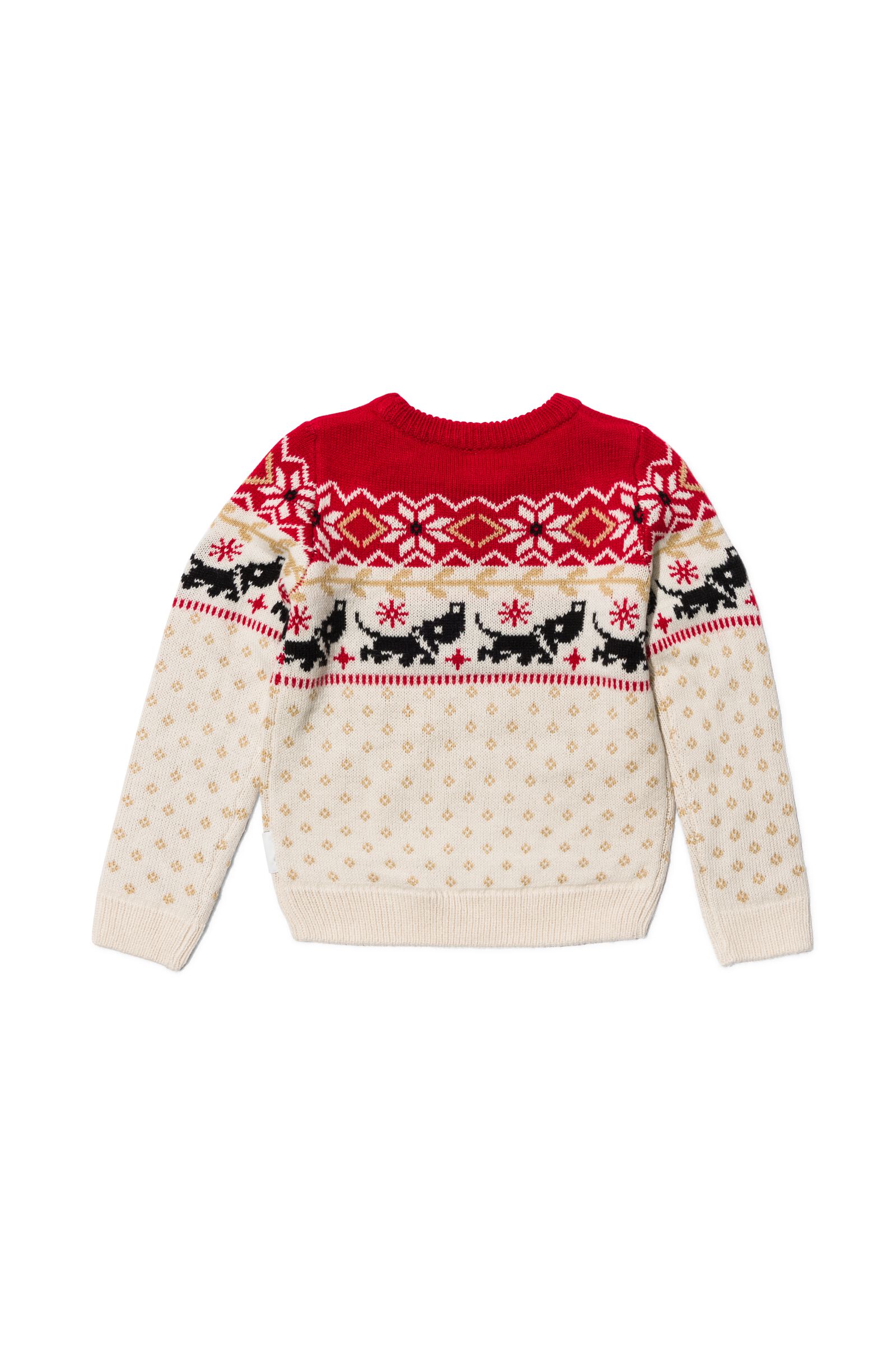 Takkie kinder kerst trui rood - 1000029905 - HEMA