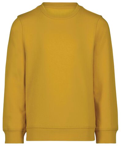 kindersweater geel - 1000025560 - HEMA