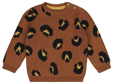 babytrui luipaard bruin - 1000021392 - HEMA