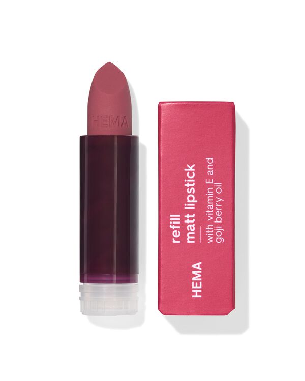 navulling matte lipstick 70 raspberry - 11230470 - HEMA