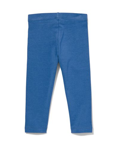 kinder legging capri blauw 122/128 - 30893972 - HEMA