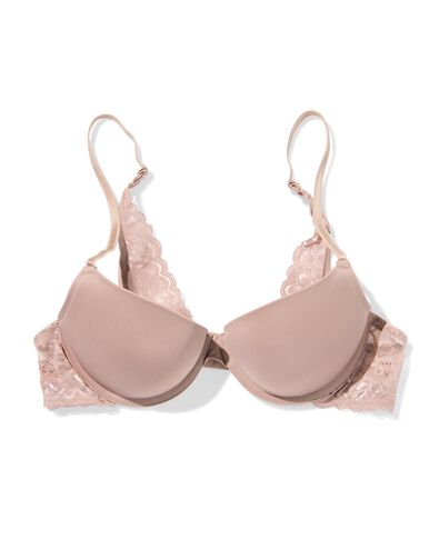 voorgevormde push-up beugel bh beige beige - 21890075BEIGE - HEMA