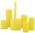 rustieke kaarsen geel geel - 1000020026 - HEMA