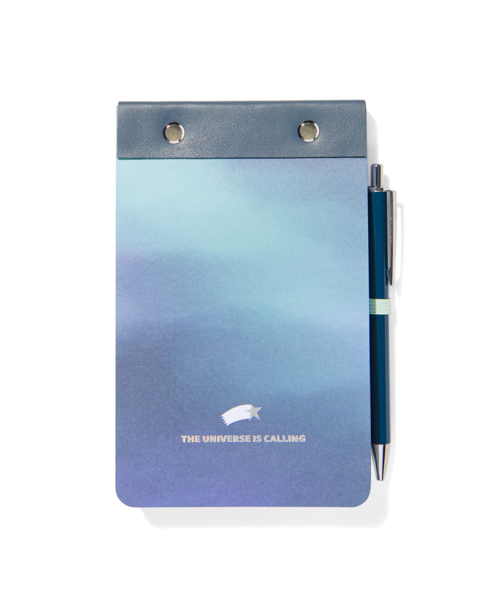 schrijfblok met navulbare pen 17x11 - 14170154 - HEMA