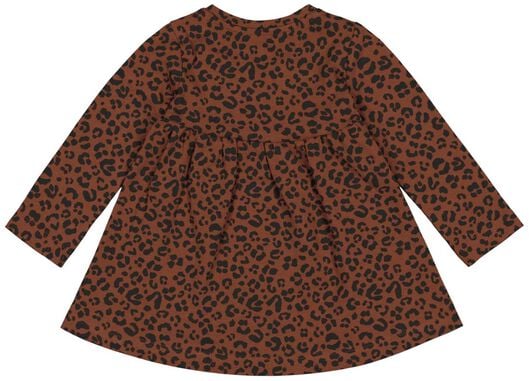baby jurk luipaard bruin bruin - 1000026805 - HEMA
