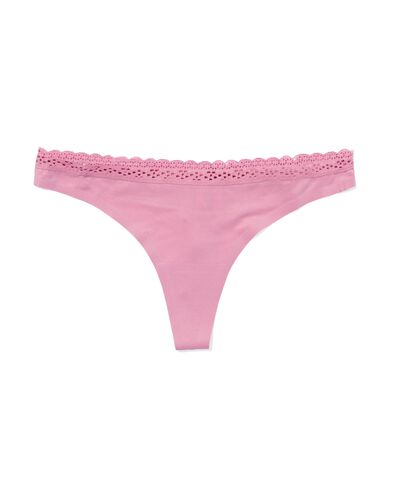 damesstring micro roze roze - 19610055PINK - HEMA