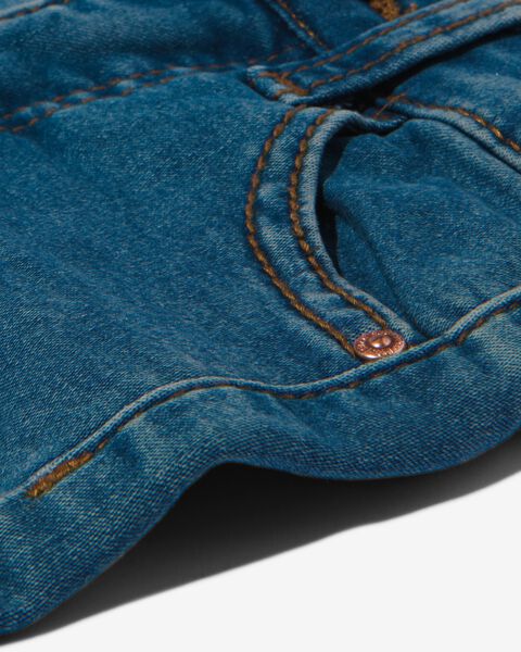 kinder jeans skinny fit middenblauw 140 - 30874853 - HEMA