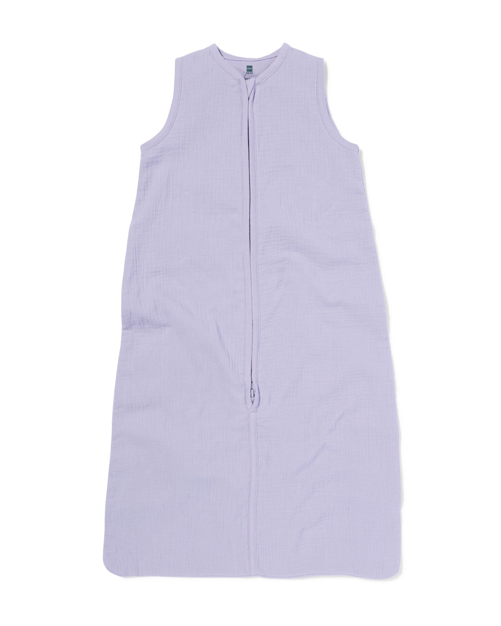 baby slaapzak mouwloos mousseline 1tog lavendel - 33307940LAVENDER - HEMA