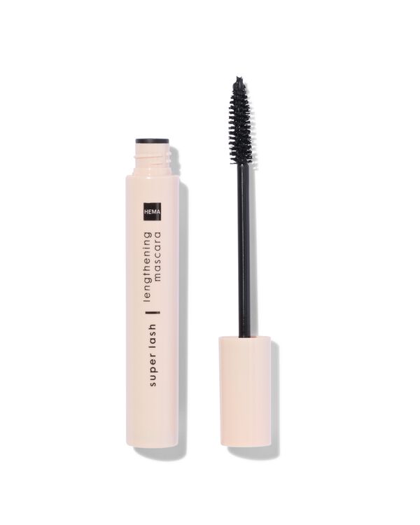 super lash lengthening mascara zwart - 11210580 - HEMA