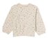 newborn sweater met stippen katoen ecru - 1000029164 - HEMA
