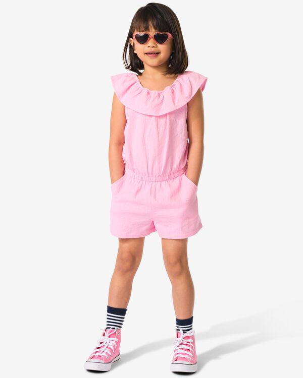 kinderjumpsuit roze roze - 30864805PINK - HEMA