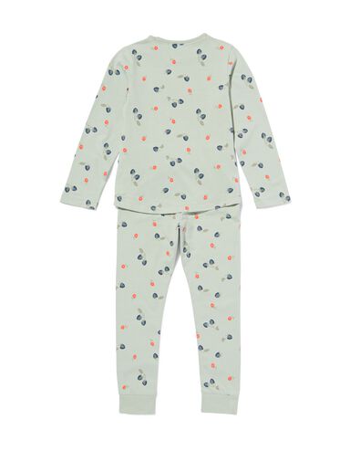 kinder pyjama bramen lichtgroen - 1000030833 - HEMA