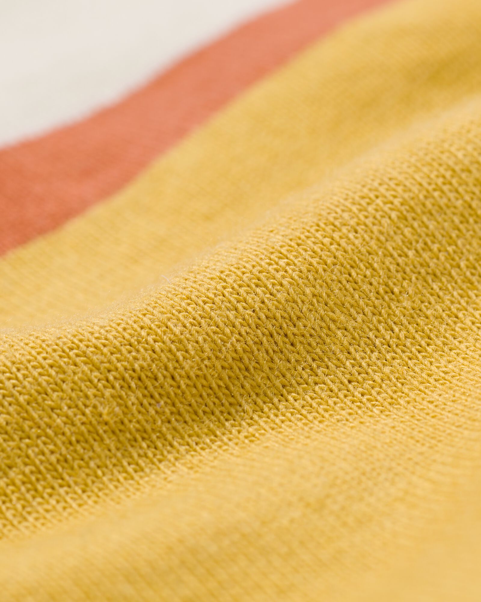 kinder polo strepen geel - 30771711YELLOW - HEMA