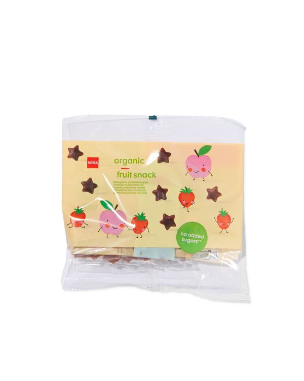 biologische aardbeisnoepjes - 8 stuks - 10250018 - HEMA