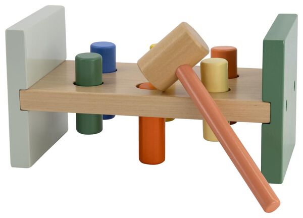 houten hamerbank 10x20x10 - 15130066 - HEMA