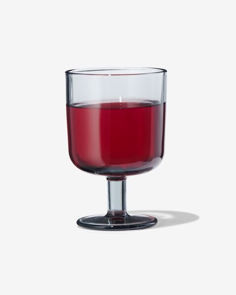 stimuleren eerlijk Haven wijnglas Bergen grijs 230ml - HEMA