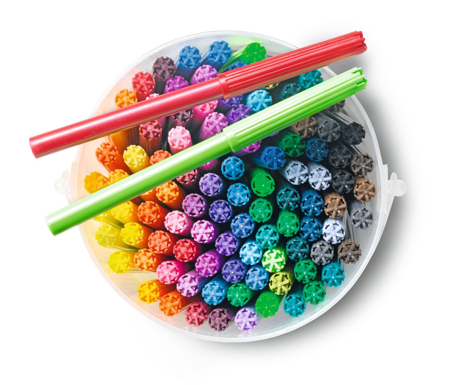 viltstiften emmer - 100 stuks - 15905024 - HEMA