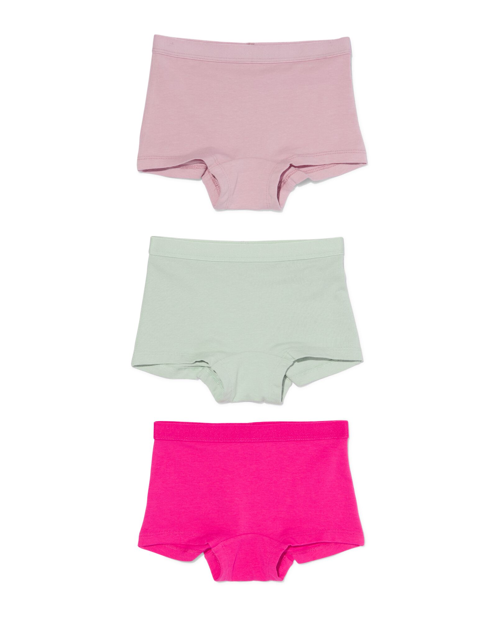 kinder boxers stretch katoen - 3 stuks multi - 1000032145 - HEMA