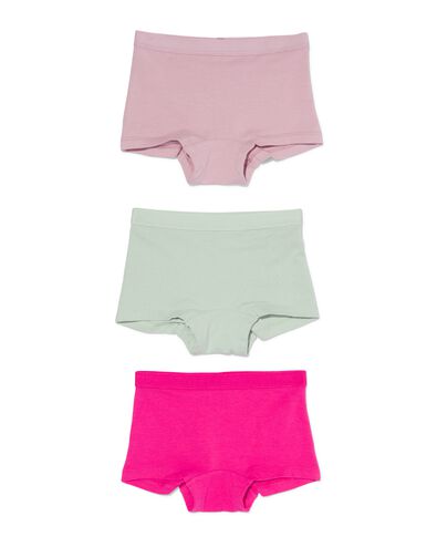 kinder boxers stretch katoen - 3 stuks multi - 1000032145 - HEMA