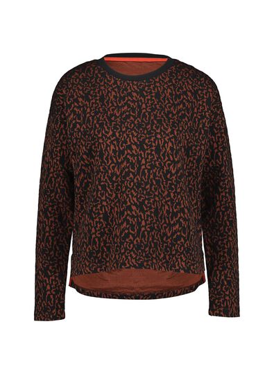 dames sweater bruin - 1000014750 - HEMA